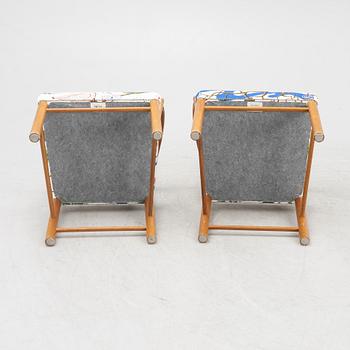Josef Frank, a pair of armchairs model 562, Firma Svenskt Tenn.