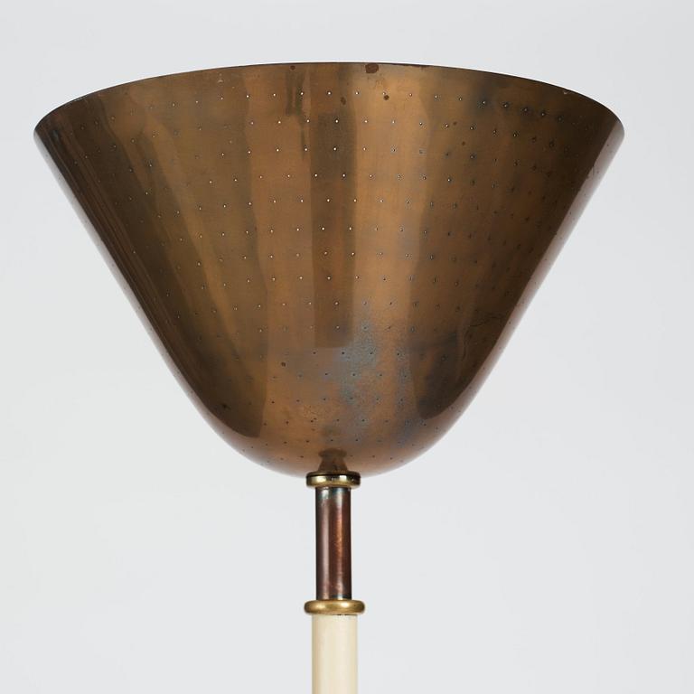 Carl-Axel Acking, a model "2646" floor lamp, Bröderna Malmströms metallvarufabrik, Sweden 1940-50s.