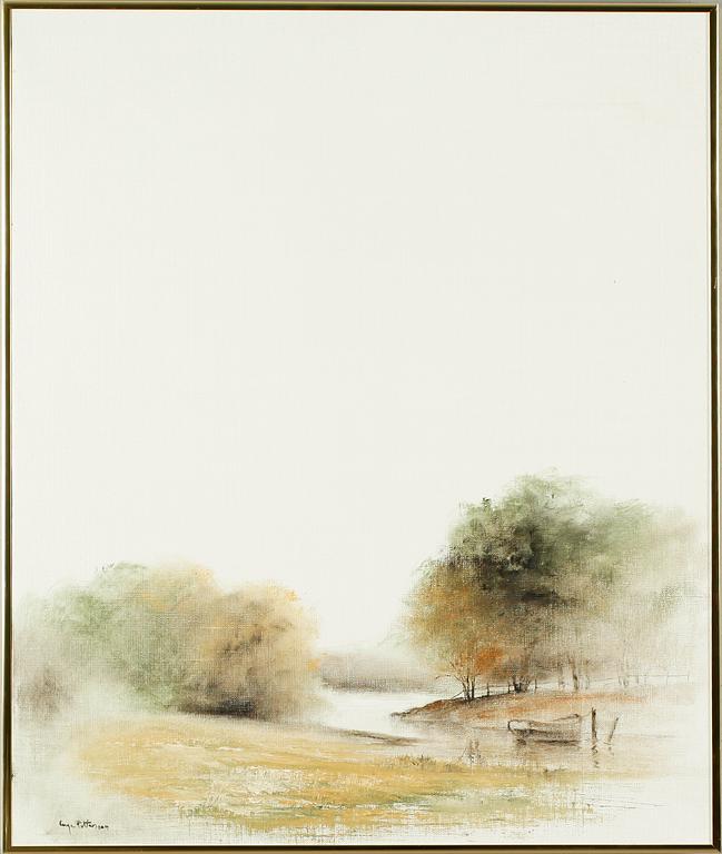 INGE PETTERSSON, olja på duk, signerad.