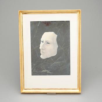 Carl Schubert · CARL SCHUBERT, akvarell, signerad o daterad-84.