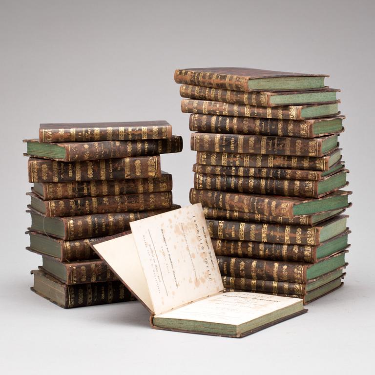 PARTI BÖCKER av Washington Irving. Frankfurt am Main, 1820-30-tal.