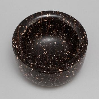 A first half of the 19th Century porphyrus bowl or mortar.