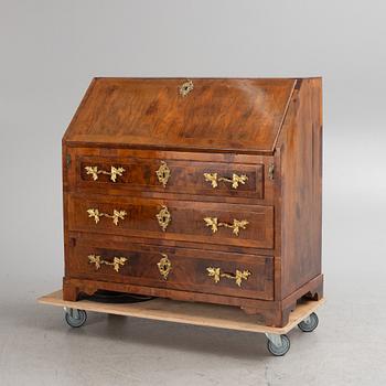 A late Baroque secretaire, mid 18th Century.