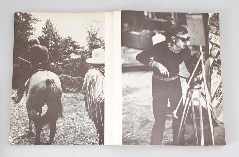 BÖCKER, 2 st, Andy Warhol samt Dinéerna med Gala, Salvardor Dali.