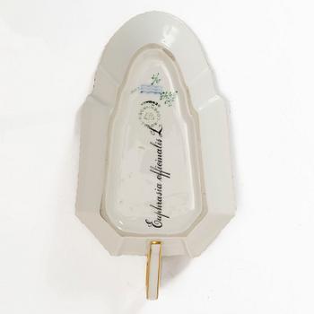 Two Royal Copenhagen 'Flora Danica' porcelain dishes, Denmark, 1940s and 60s.