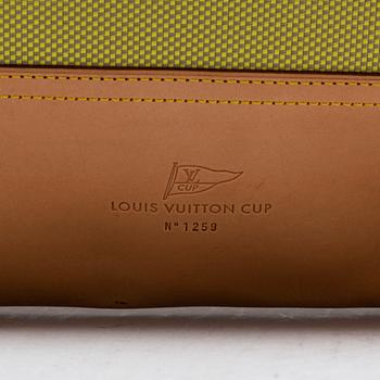 LOUIS VUITTON, a 'Damier Geant Americas Cup Cube Travel bag'.