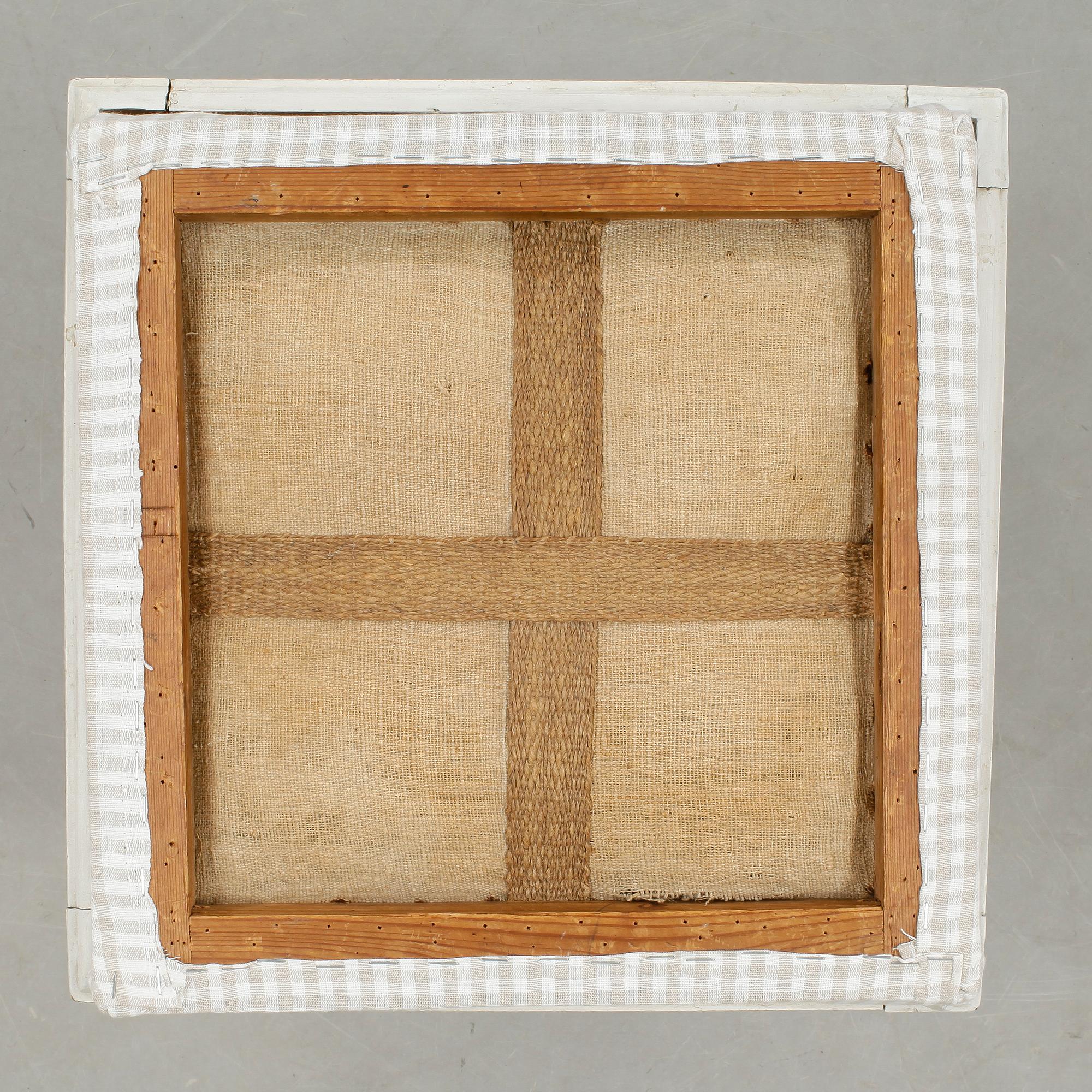 TABURETT, gustaviansk, 1700-talets andra hälft.