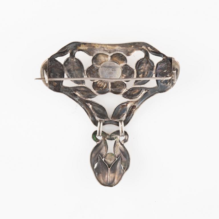 Bernhard Hertz, brooch.