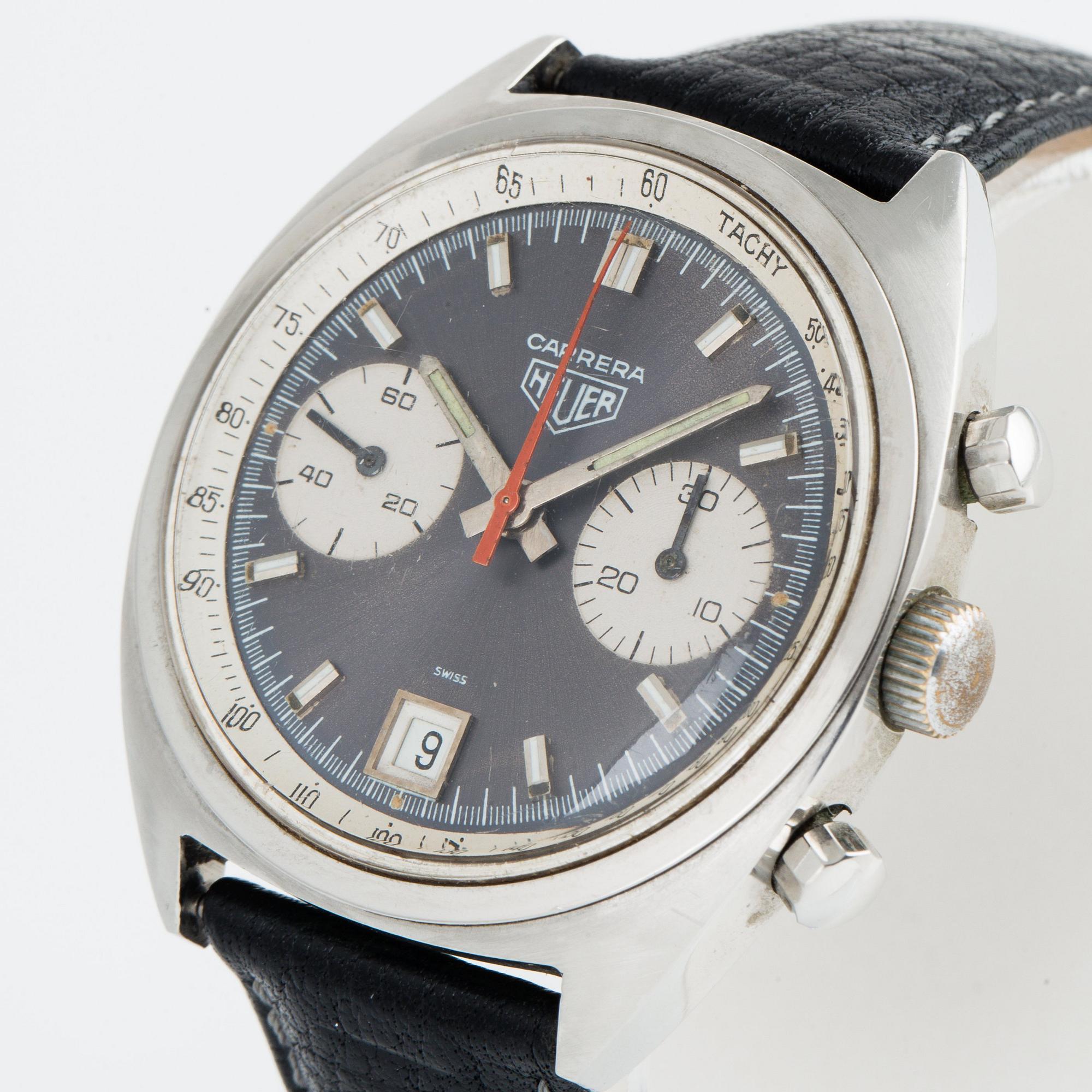 HEUER, Carrera, chronograph.