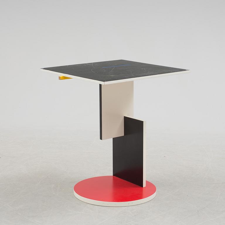GERRIT RIETVELD, table, Schroeder 1, Cassina.