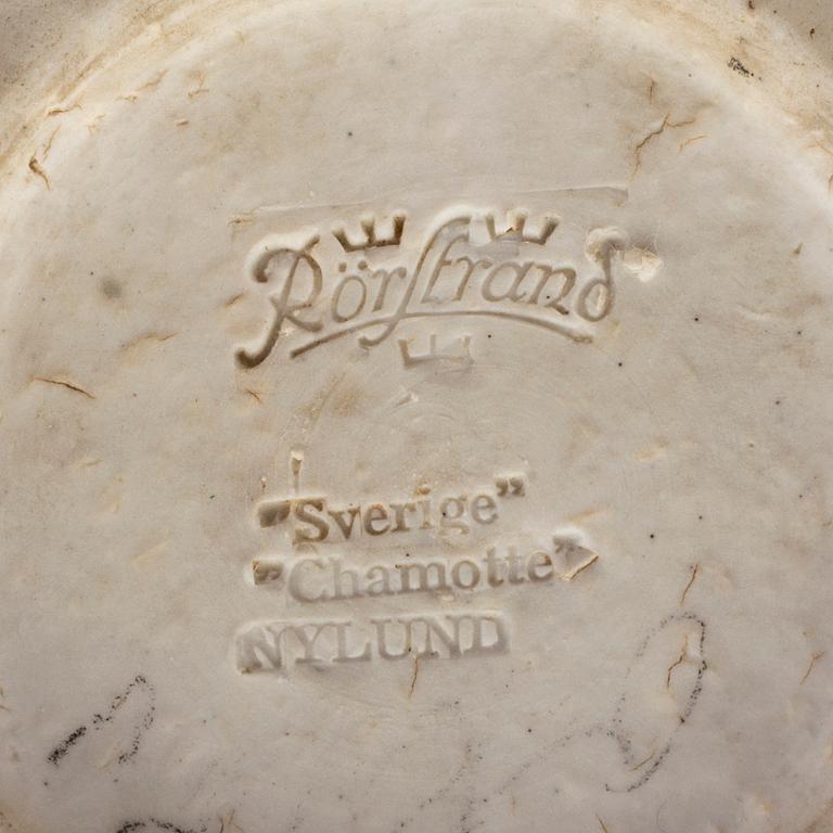 Gunnar Nylund, a stonewear vase.