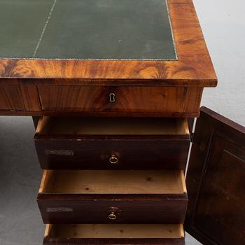 A swedish empire writing desk, first half of the 19th century.