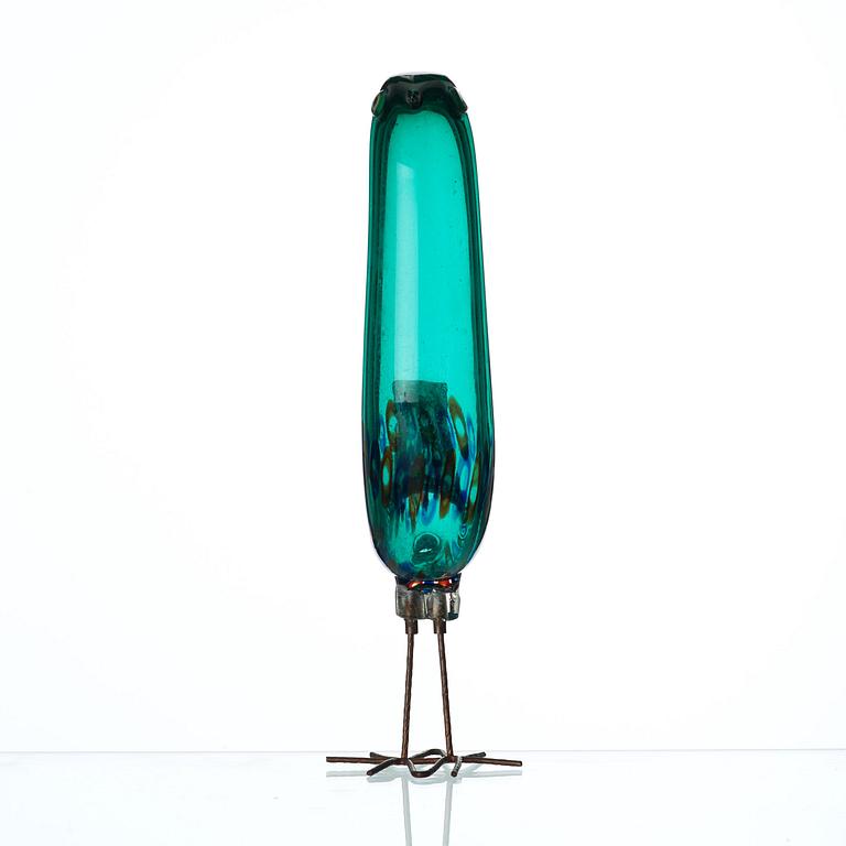 Alessandro Pianon, a 'Pulcino' glass bird, Vistosi, Italy 1960's.