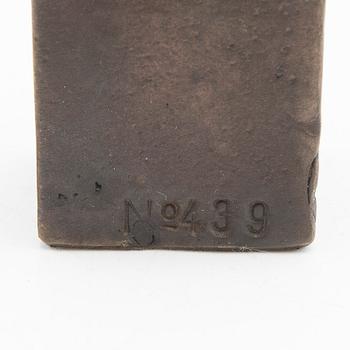 Lisa Larson, sculpture, bronze, "The Thinker".