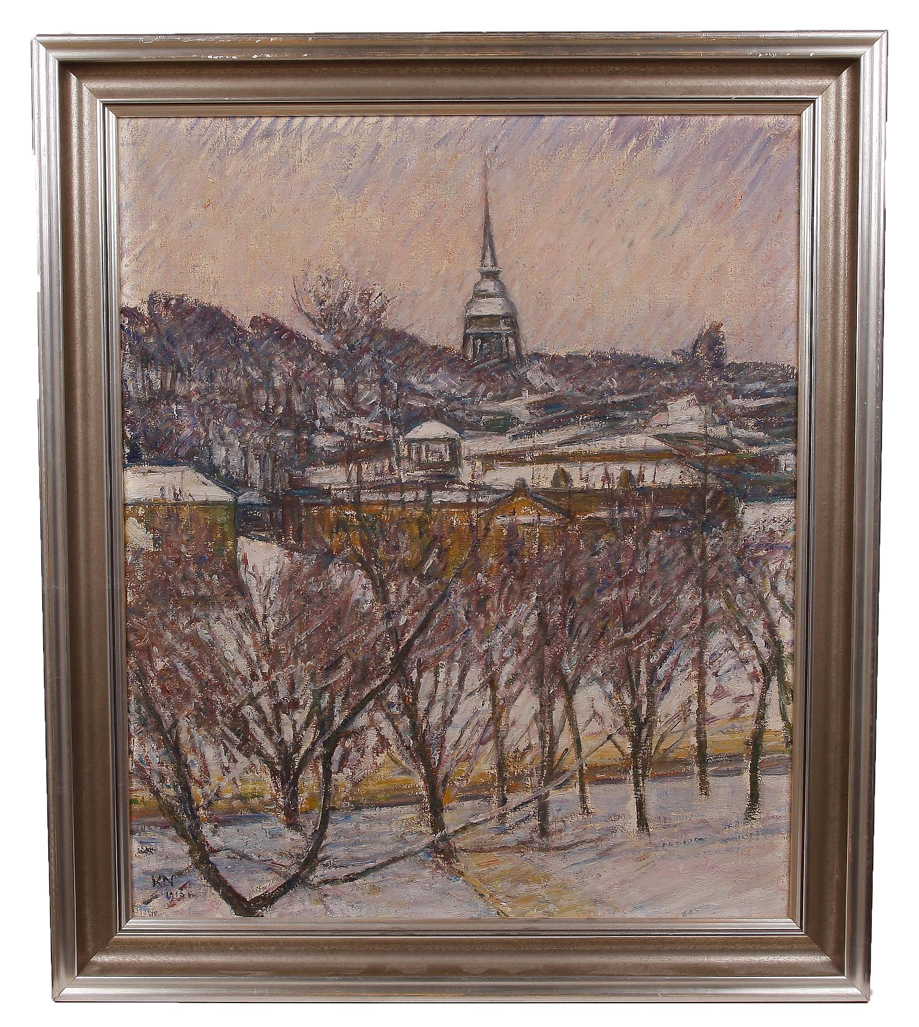 KARL NORDSTRÖM, olja på duk, monogramsign o dat 1916.