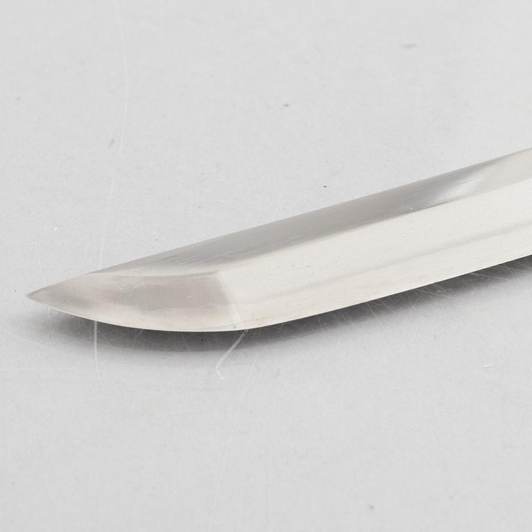 Sword, Japan. mei, attributed to Kiyomitsu, Fujishima Kaga, second half of the 17th century.