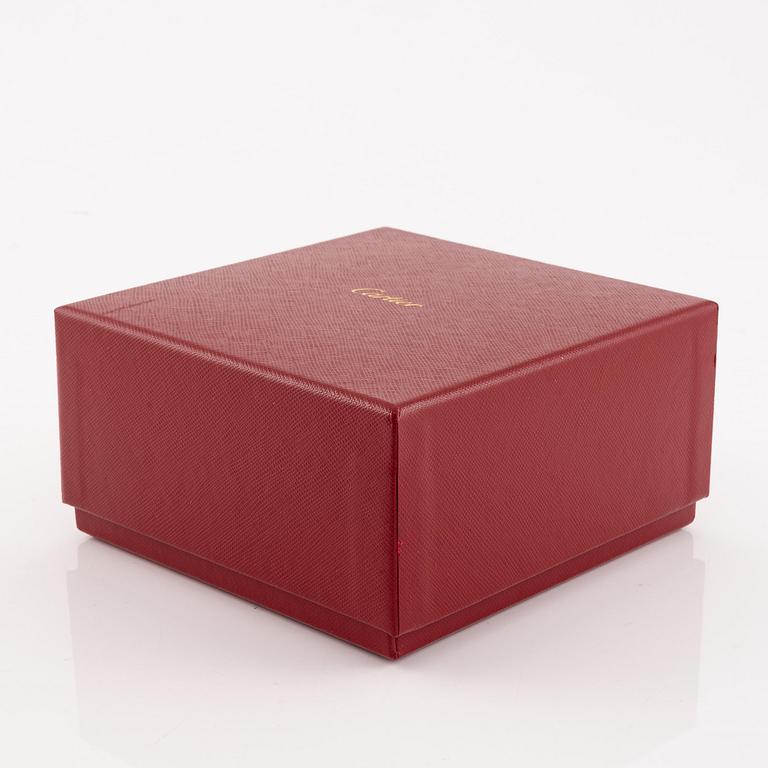 A Cartier bracelet "Love" in 18K white gold with round brilliant-cut diamonds, model small.