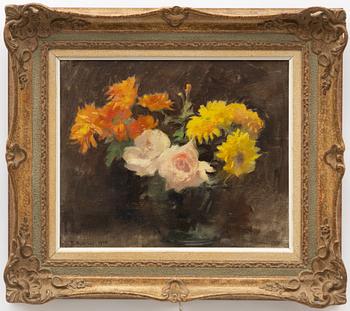 Esther Kjerner, "Krysantemum och rosor".