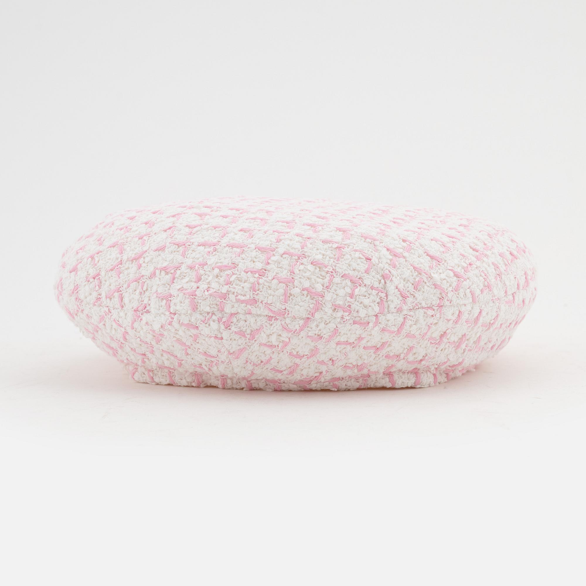 Chanel, a cotton mix bouclé beret, size S.