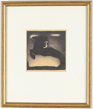 JOHN BAUER, 10 litografier, ur sviten "Troll", osignerade.