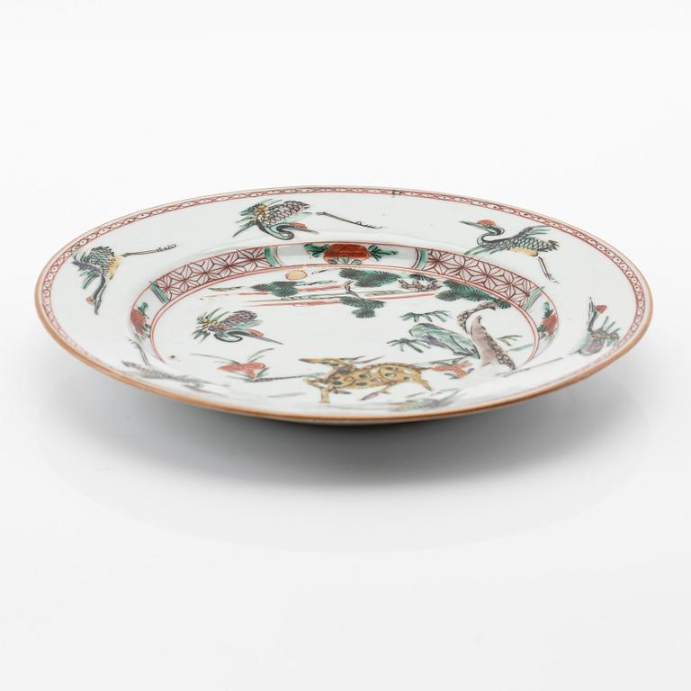 Fat, porcelain, China, Kangxi (1662-1722).