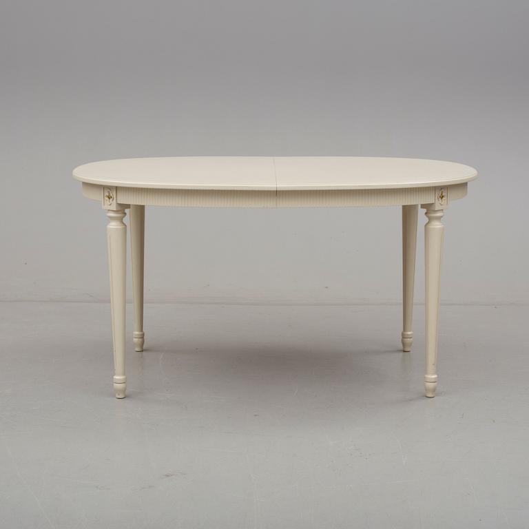 MATGRUPP, 7 delar, gustaviansk stil, 1900-talets andra hälft.