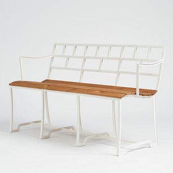 Carl Hörvik, a garden group, comprising a sofa, a table and 2 chairs, possibly made by Thulins Skillingaryd, ca 1927-29.