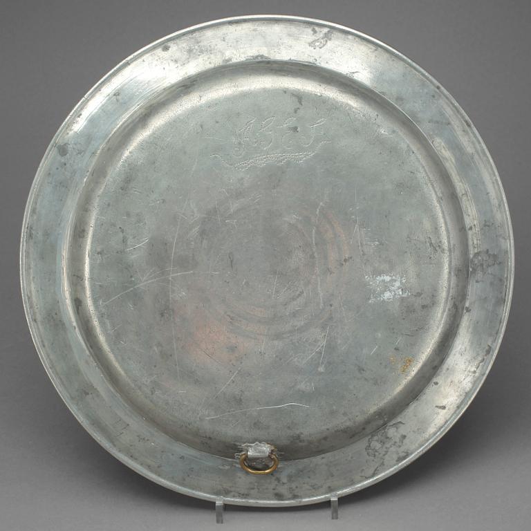 FAT, 2 st, tenn, Stockholm 1700-tal.