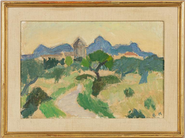 Brita af Klercker, "Landskap vid St Paul".