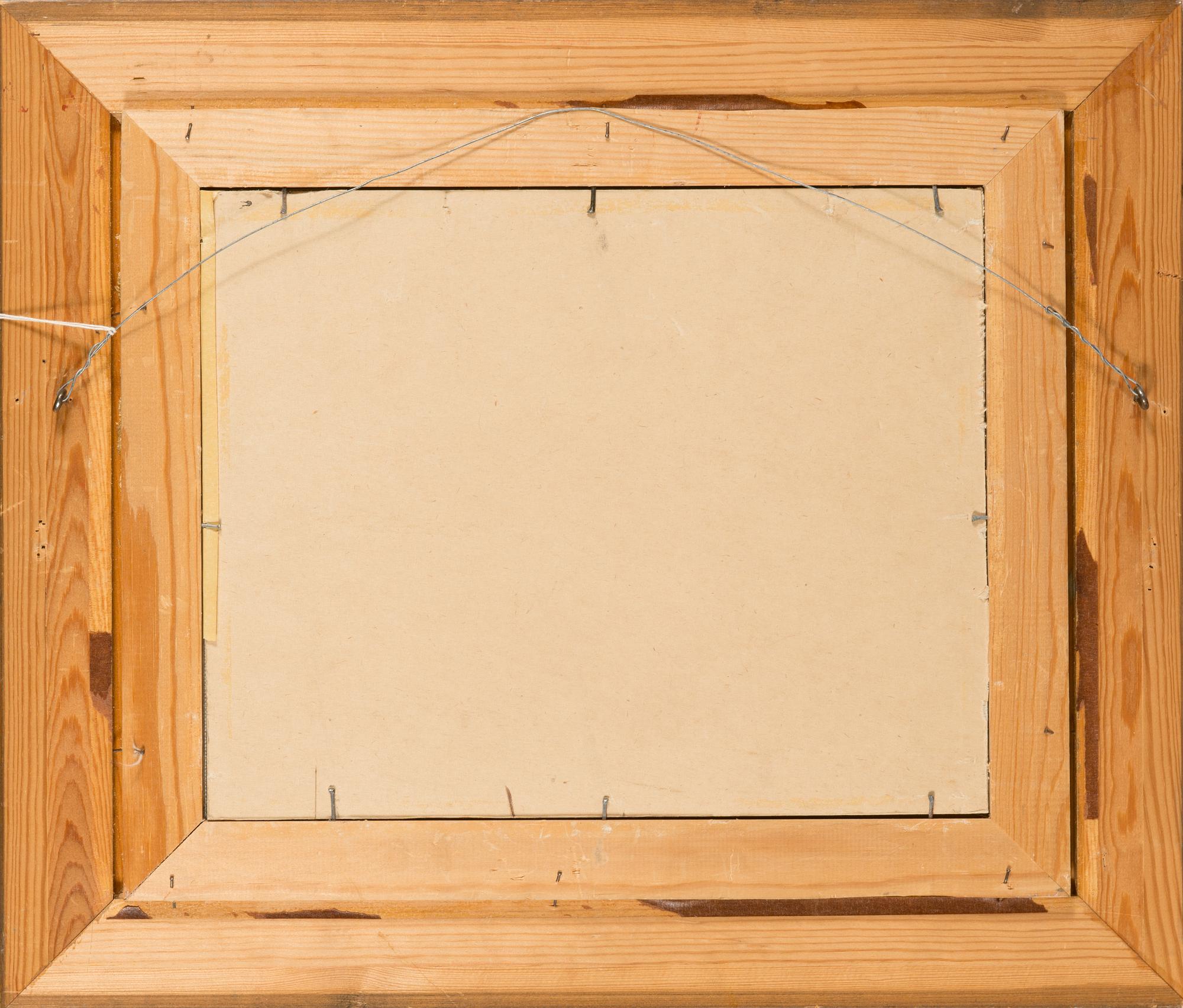 Atte Laitila, guassi, signeerattu.