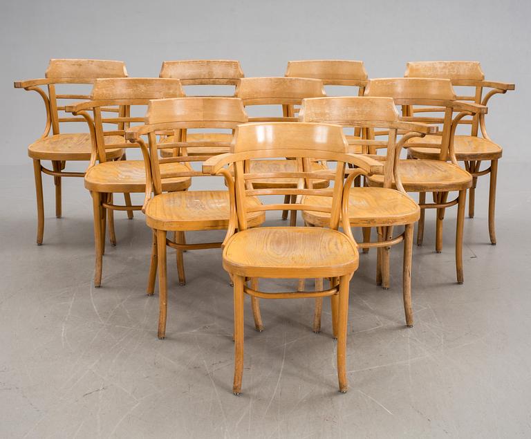 CAFÉSTOLAR, 10 st, 1900-talets början/mitt.