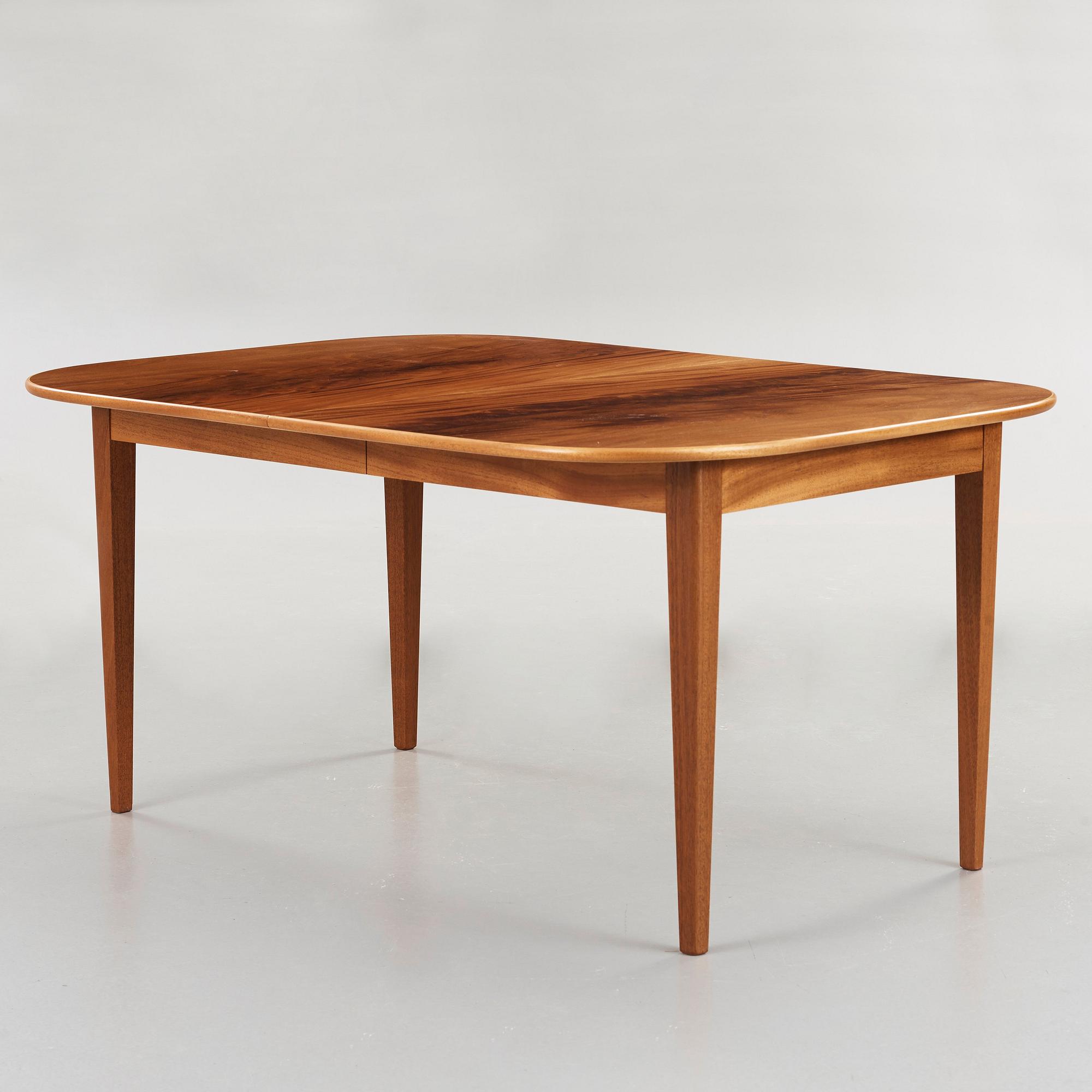Josef Frank, a mahogany dining table, Svenskt Tenn, post 1985.