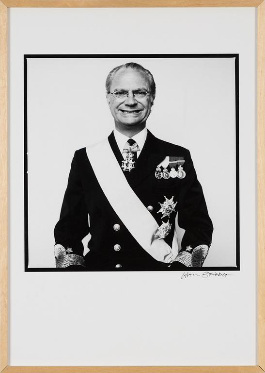 Hans Gedda, pigment print signerad och numrerad 8/100.