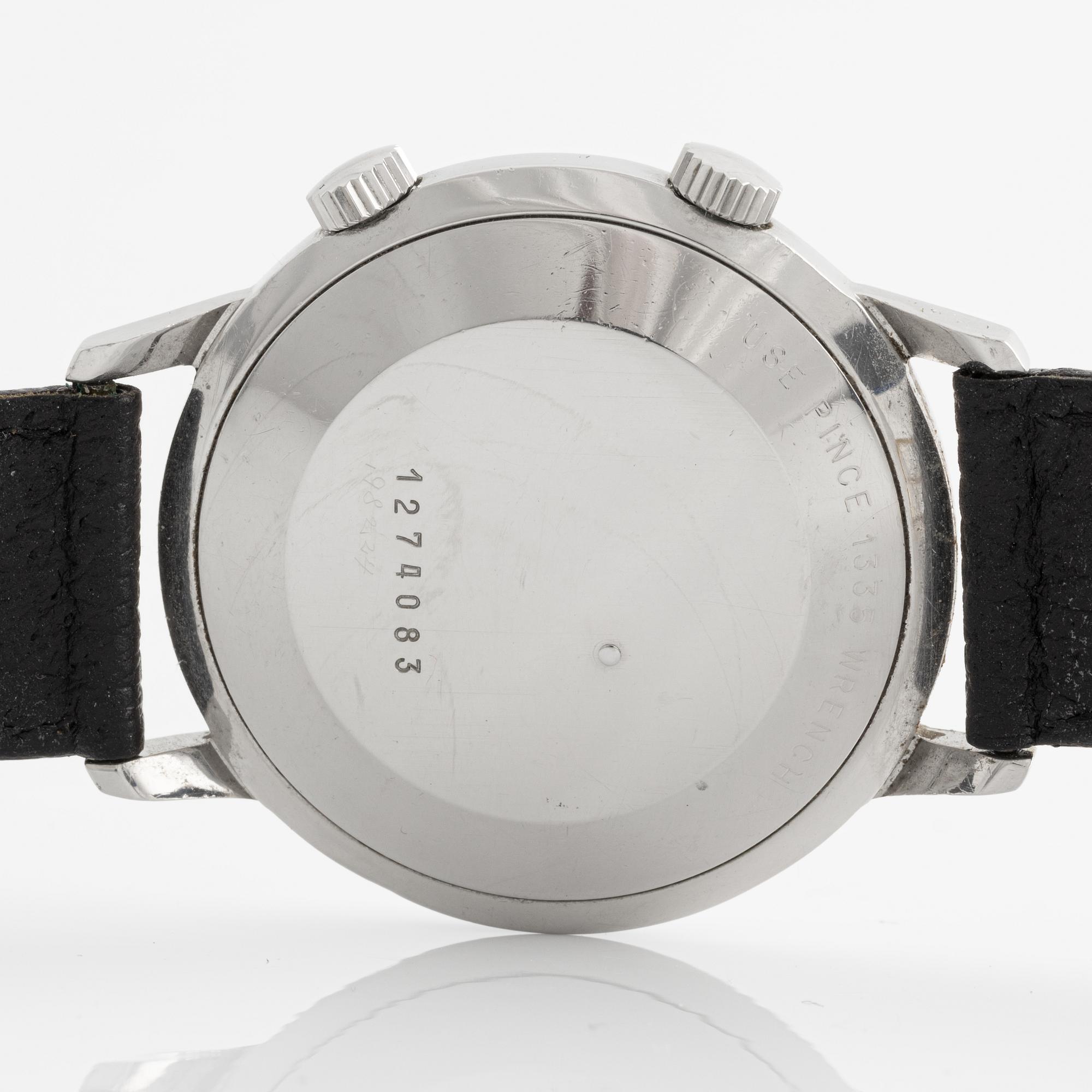 Jaeger-LeCoultre, Memovox, armbandsur, 37 mm.