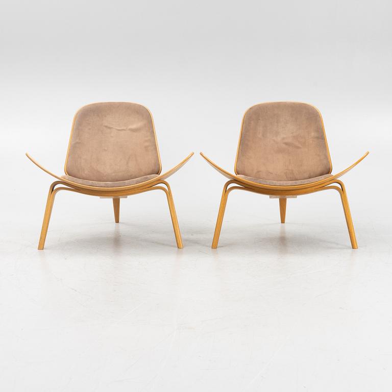 Hans J. Wegner, fåtöljer, ett par, "CH 07",