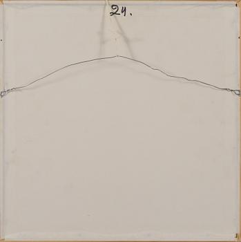 Carolus Enckell, blandteknik, monogramsignerad.