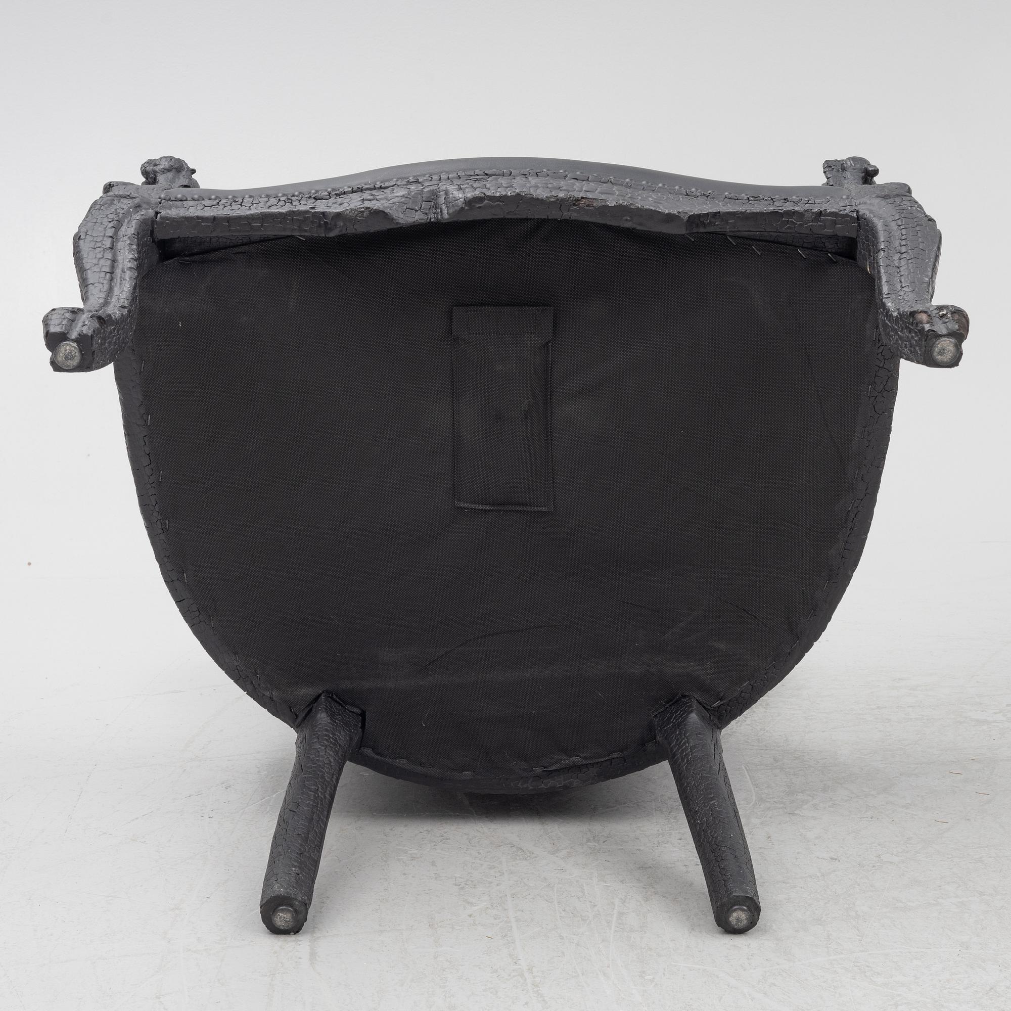 Maarten Baas, fåtöljer, ett par,  "Smoke Armchair", Moooi, samtida.