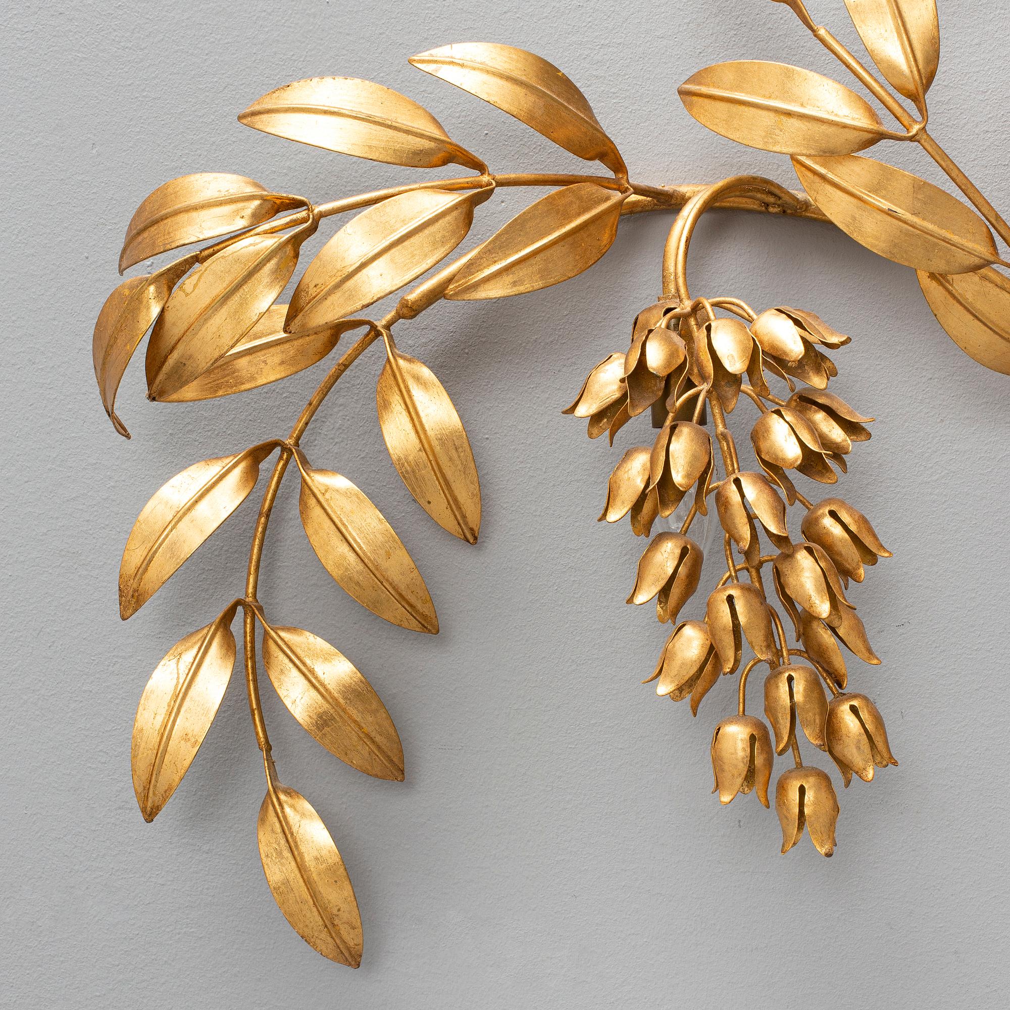 An italian 20th century 4-light wall light.