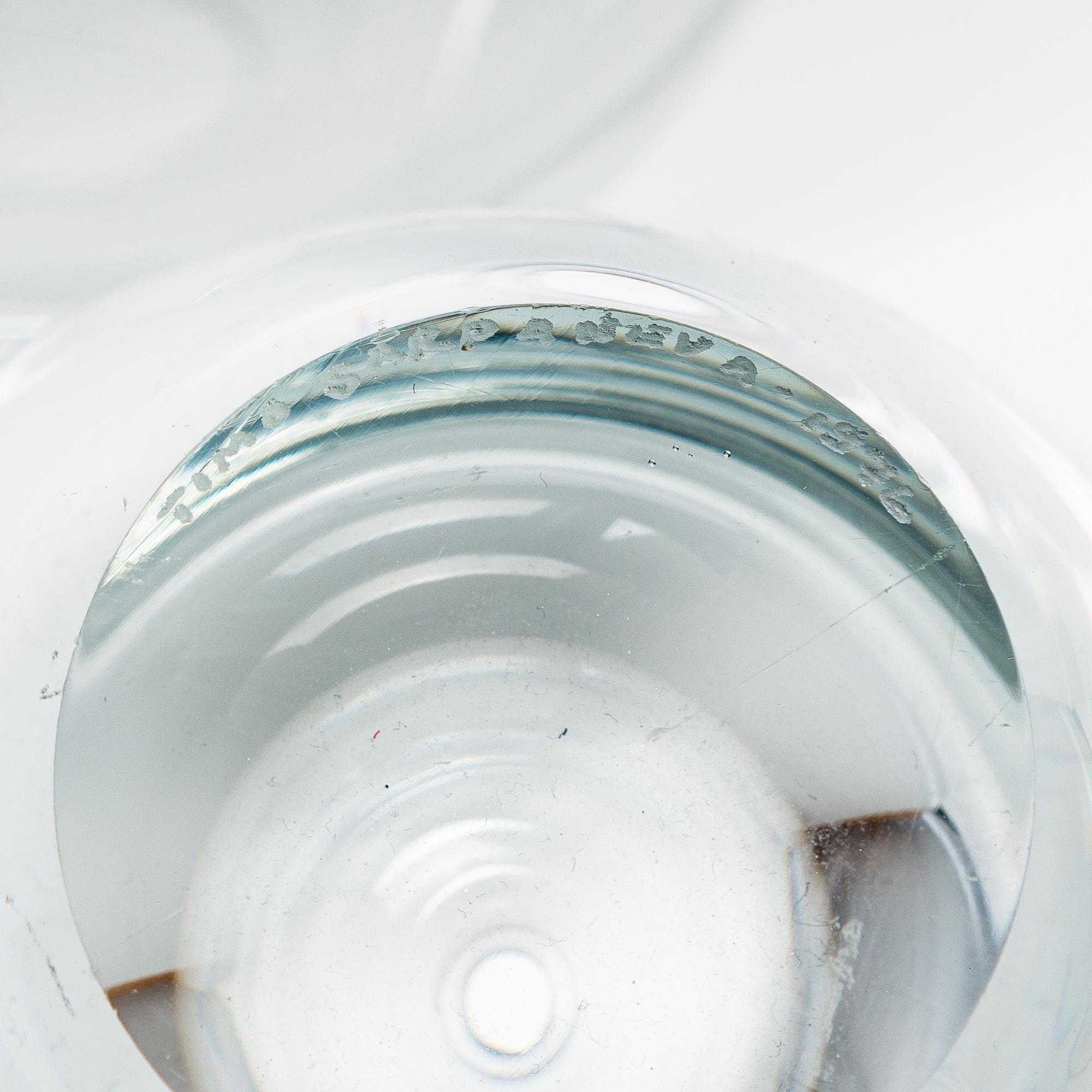 Timo Sarpaneva, an art glass signed Timo Sarpaneva 1976.