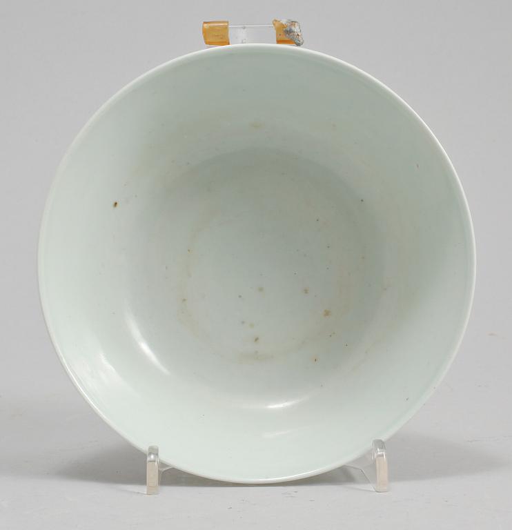 SKÅL, porslin, Kina, 1800/1900-tal.