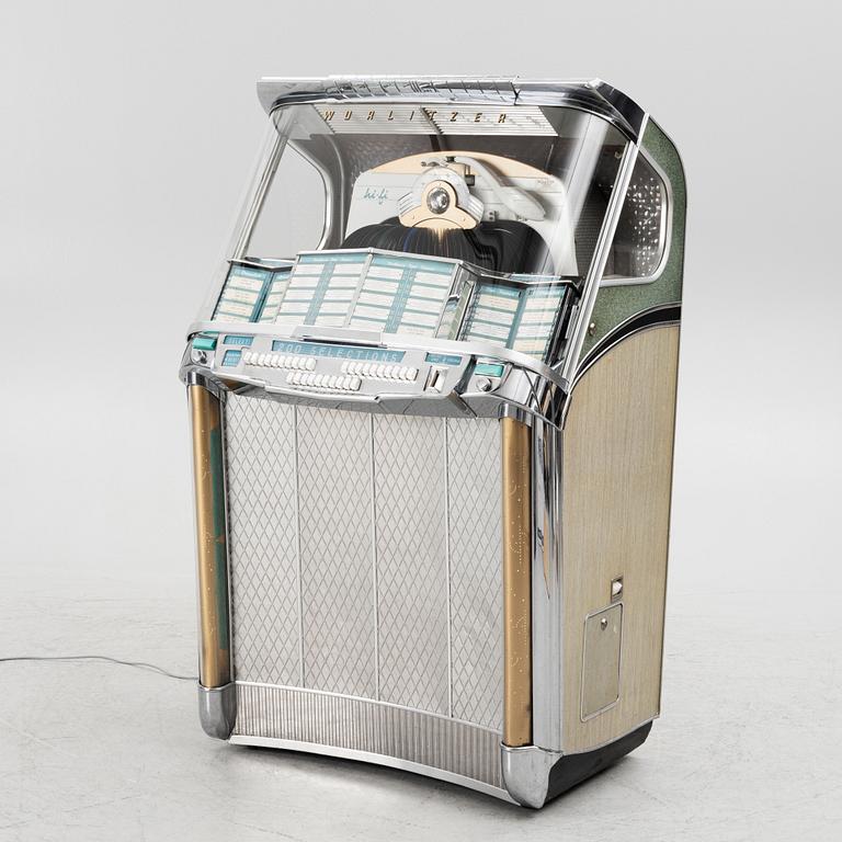 Jukebox, Wurlitzer modell 2100,  Rudolph Wurlitzer Company, North Tonawanda, New York, USA, 1957.