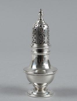 SOCKERRUSKA, silver, Chester, England. 1800/1900-tal. Ca 311 gr.