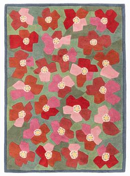 Gunilla Lagerhem Ullberg, matta, "Red Roses", Kasthall Design, 240 x 170 cm.