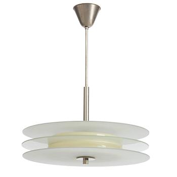 318. Harald Notini, a ceiling lamp model 10307, Arvid Böhlmarks Lampfabrik, Stockholm, 1930s.