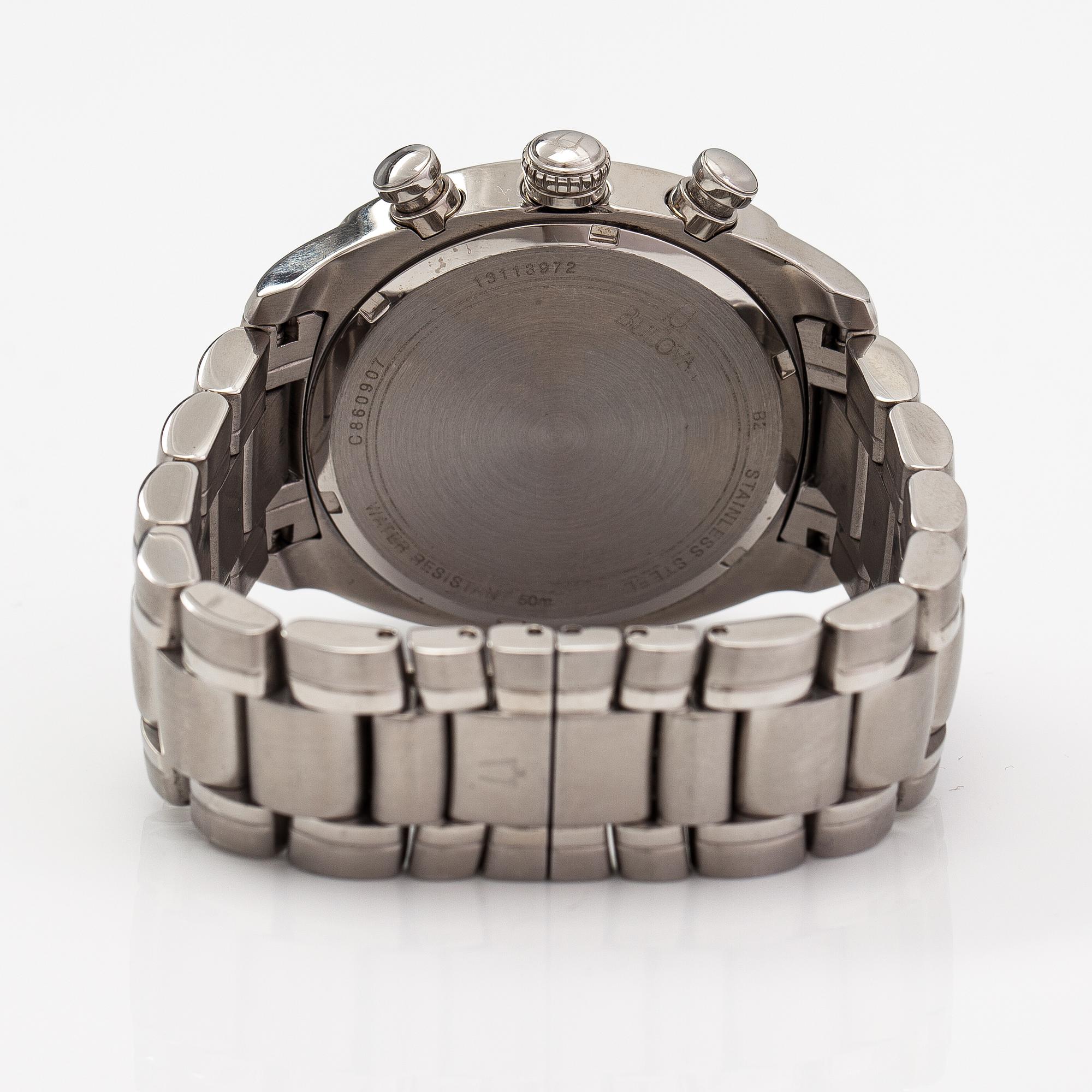 Bulova, wristwatch, 42 mm.
