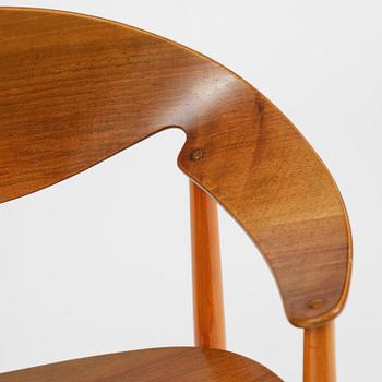 Ejner Larsen & Aksel Bender Madsen, a "Metropolitan" chair, Fritz Hansen, Denmark, 1950s.