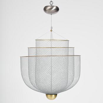 Rick Tegelaar, a "Meshmatics" ceiling lamp, Moooi, Netherlands, post 2016.