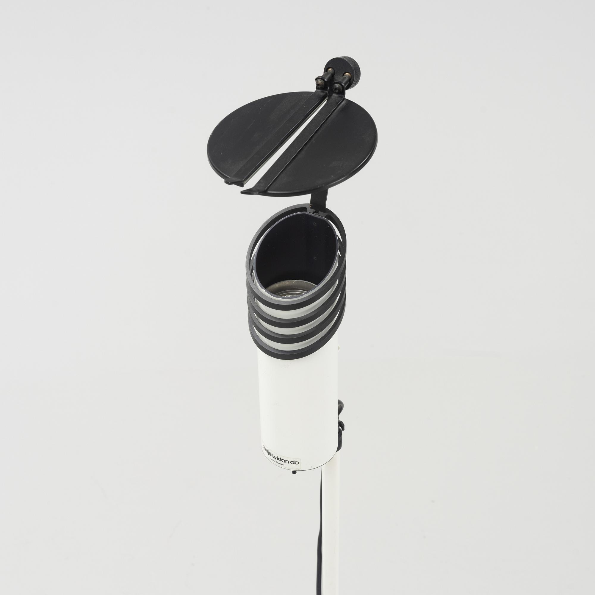 Stig Ahlström & Clas Kock, a "Skarabé" flor lamp, Ateljé Lyktan, Åhus, Sweden.