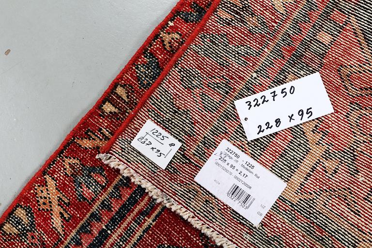 A carpet, Persian, Vintage Design, ca 287 x 98 cm.
