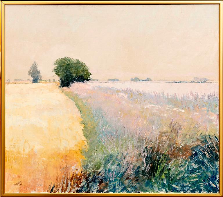 Arnold "Nolle" Svensson, oil on canvas, signed and dated -98.
